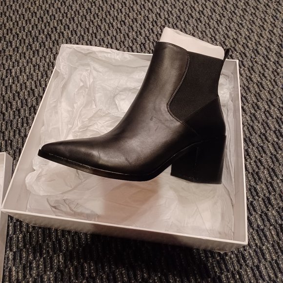 And Other Stories Black Ankle Boots - Picture 2 of 4